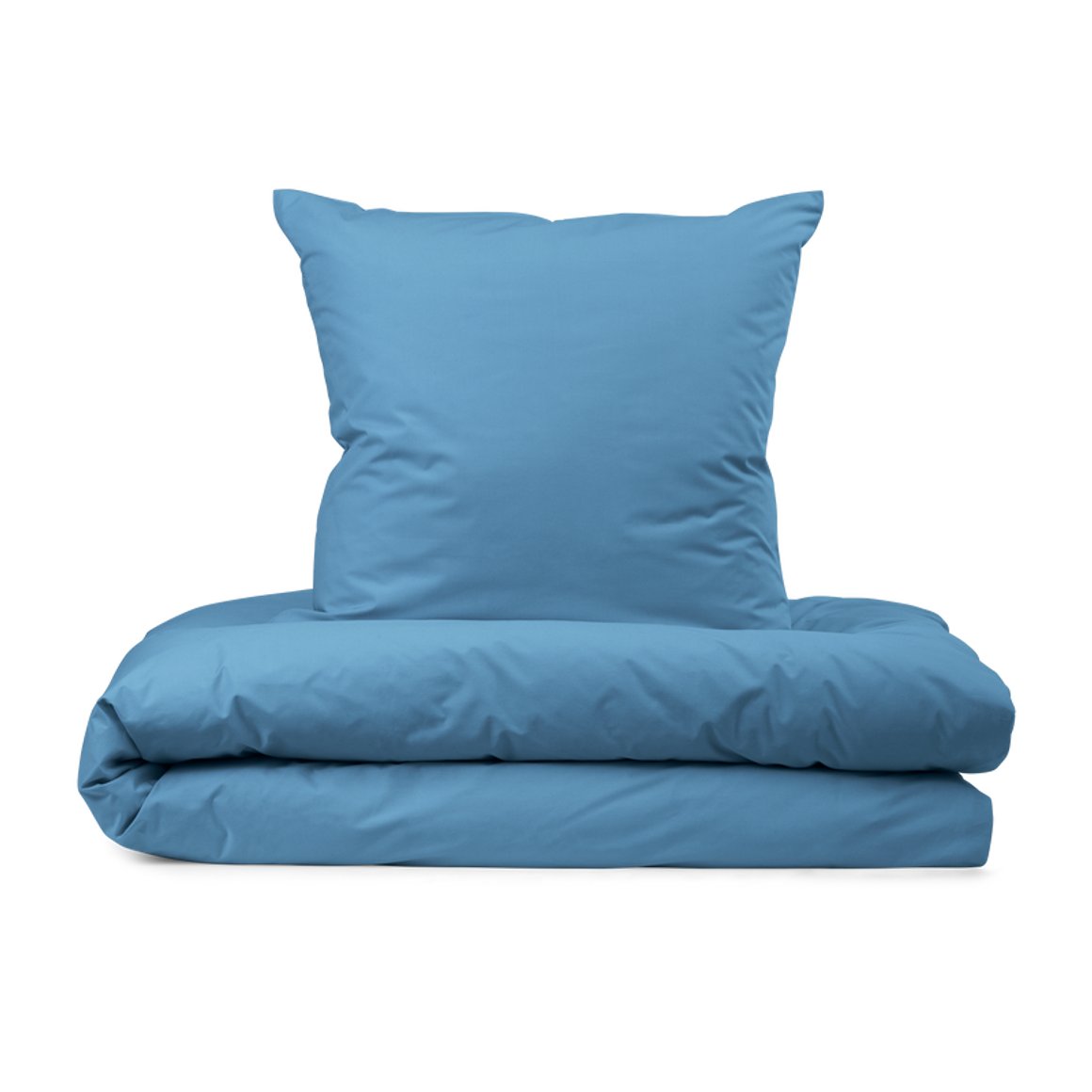 Image of Georg Jensen Damask Rúmföt Supima Percale 140x200/50x70cm Bright Blue