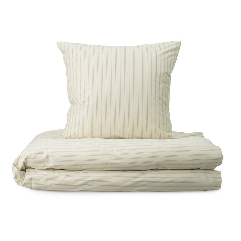 Image of Georg Jensen Damask Rúmföt Supima Pinstripe 140x200/50x70cm Archive Linen