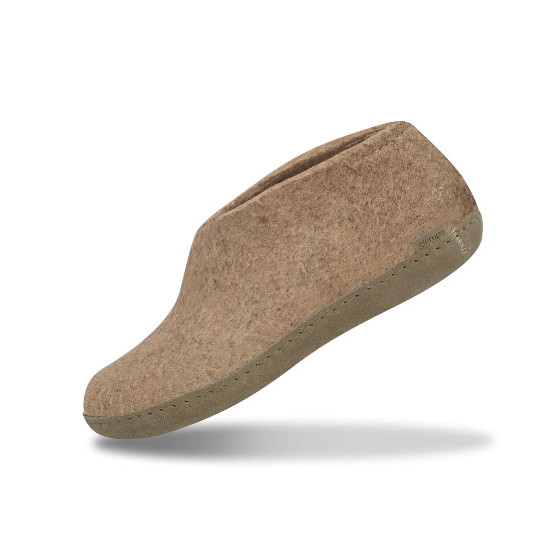 Image of Glerups Ullarfiltskór Sand
