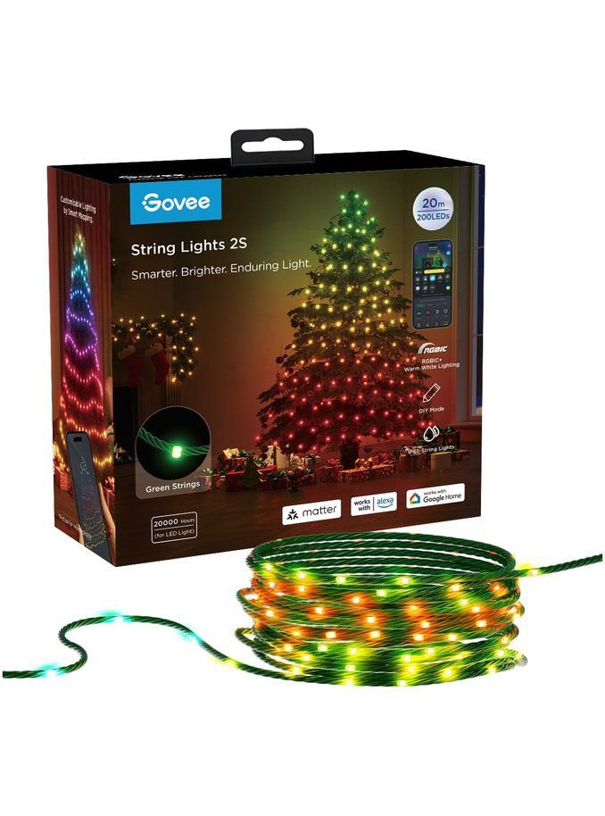 Image of Govee Ljósasería fyrir jólatré 20m