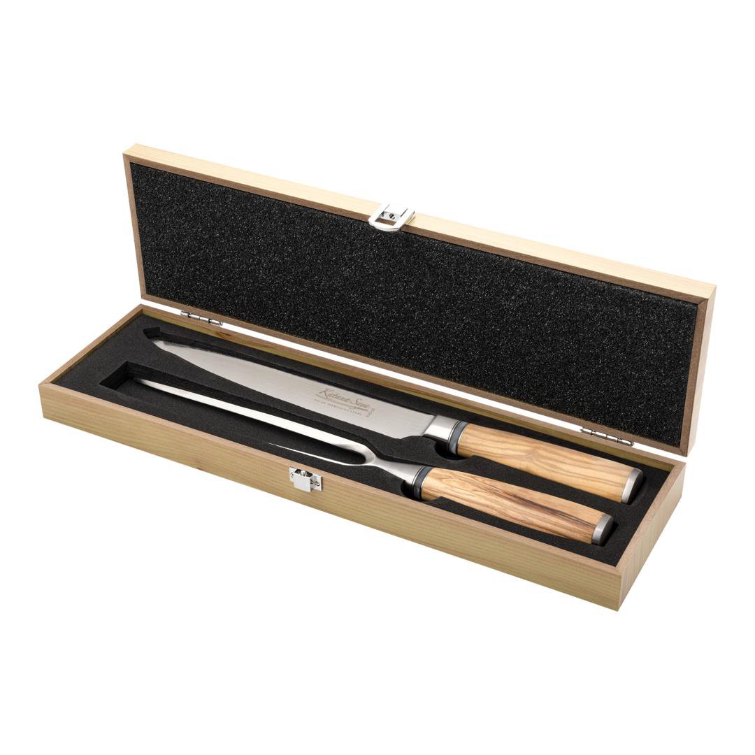 Image of Grunwerg Steikarsett 2stk Olive Wood