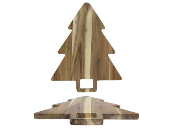 Image of Hit Bretti akasía viður 35x28cm jólatré