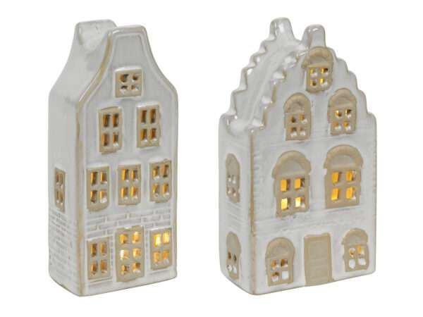 Image of Hit Kertahús 15cm LED 2 mism hvítt