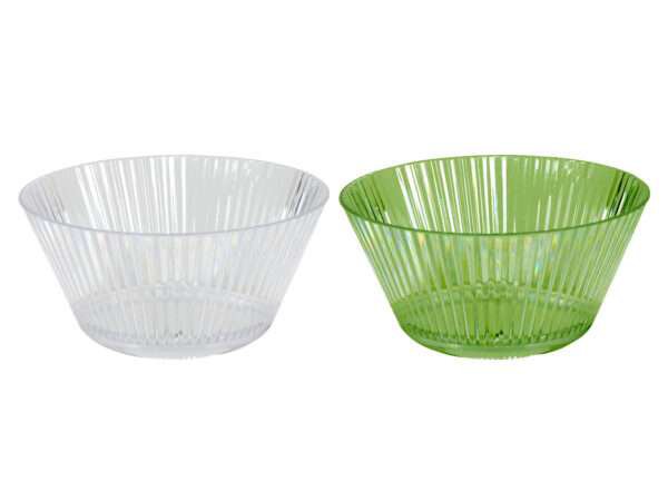 Image of Hit Skál plast riffluð ö14cm h:6,7cm 2 mismunandi 1stk