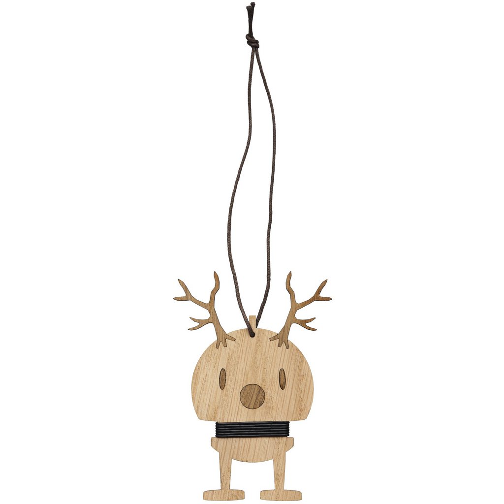 Hoptimist Fígúrur upphengi 2stk Hoptimist Reindeer S oak