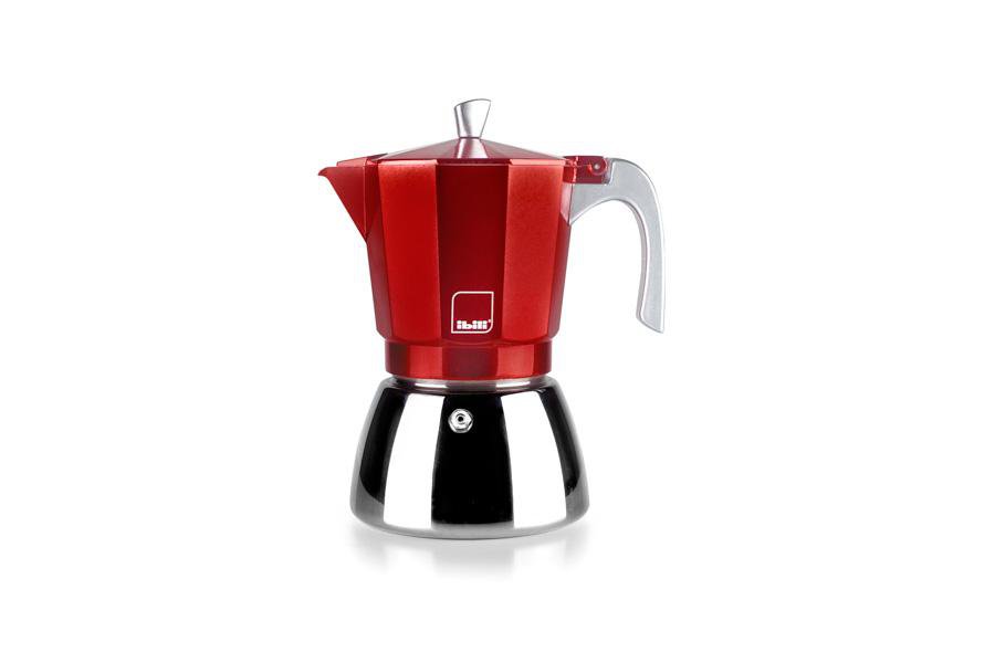 Ibili Espressokanna ELBA 6b rauð