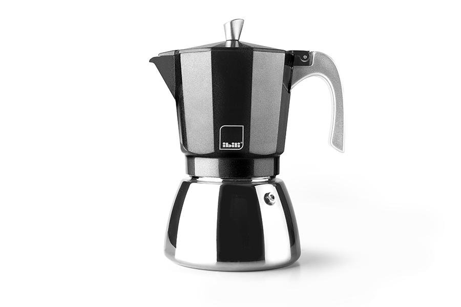 Ibili Espressokanna ELBA 6B svört