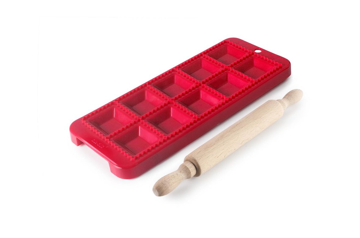 Ibili Ravioli mót ferkantaður m/kefli
