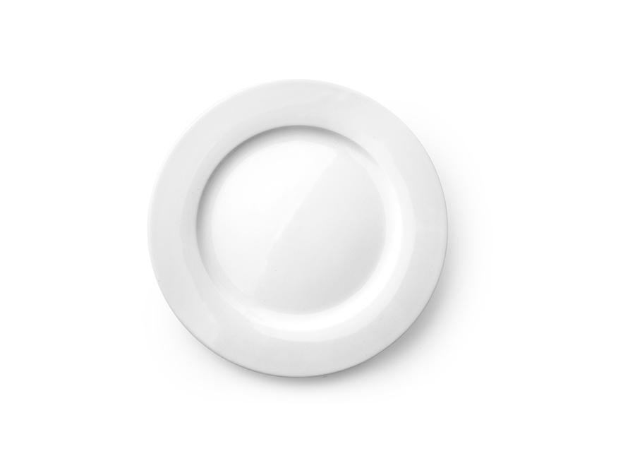 Ibili Matardiskur m/kanti 27cm hvítur