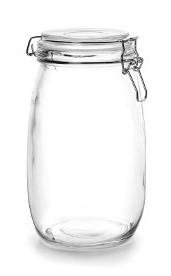 Ibili Glerkrukka með loki 1500ml