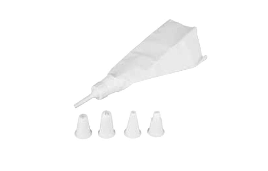 Ibili Sprautupoki plast með 5 stútum