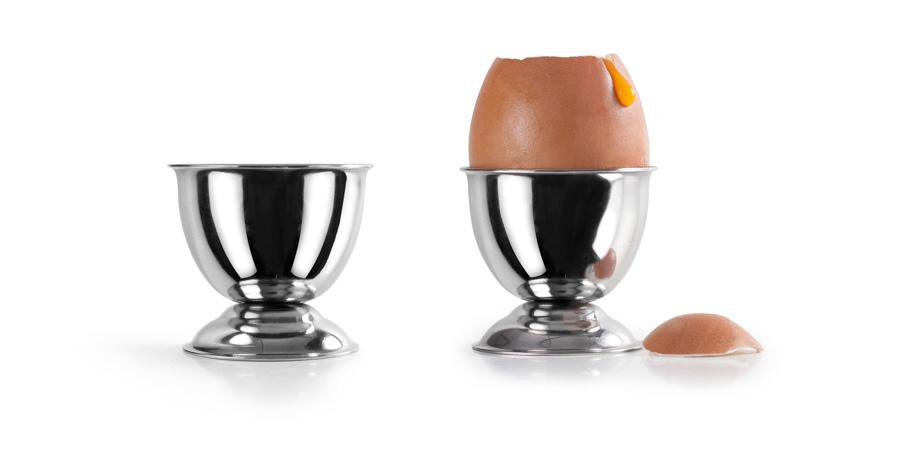 Ibili Eggjabikarar stál 2stk
