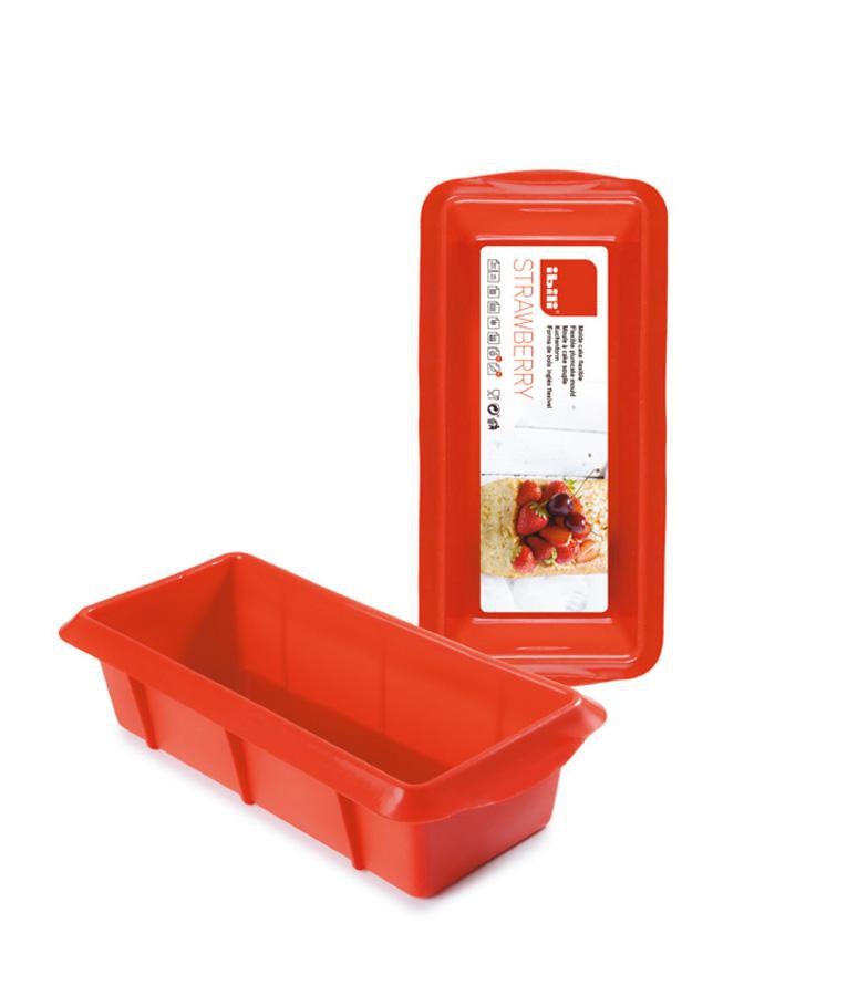 Ibili Kökuform 25cm silicon rautt