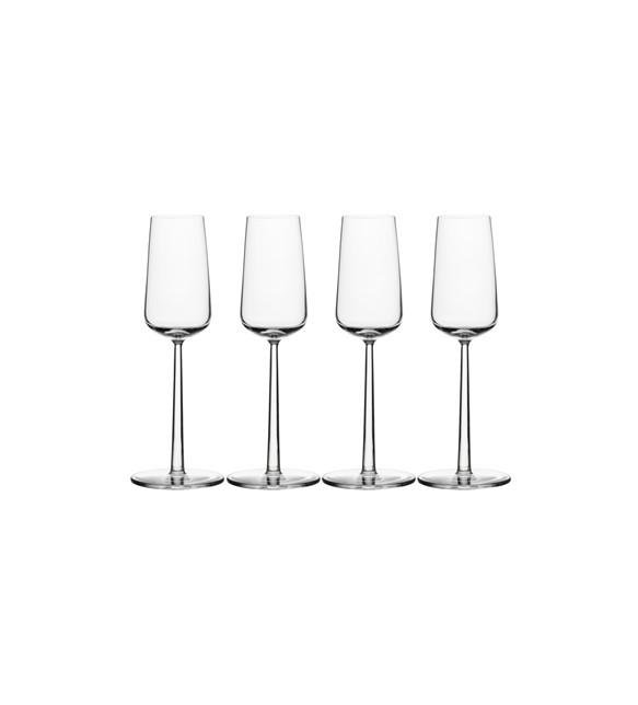 iittala ESSENCE glas kampavín 21cl 4stk clear