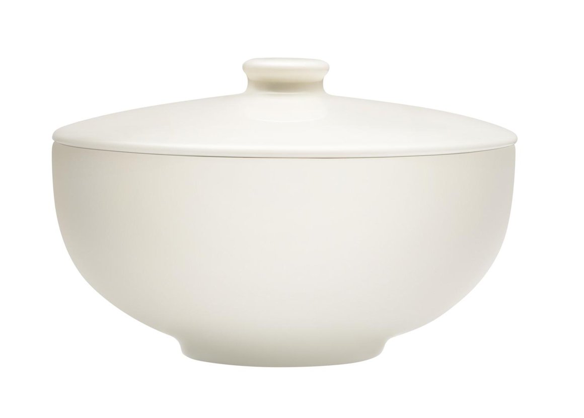Image of iittala TEEMA Tiimi skál með loki 0,8ltr white
