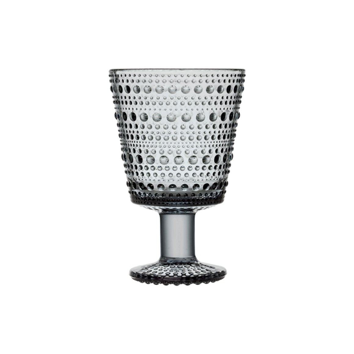 Image of iittala KASTEHELMI glas á fæti 26cl 2stk grey