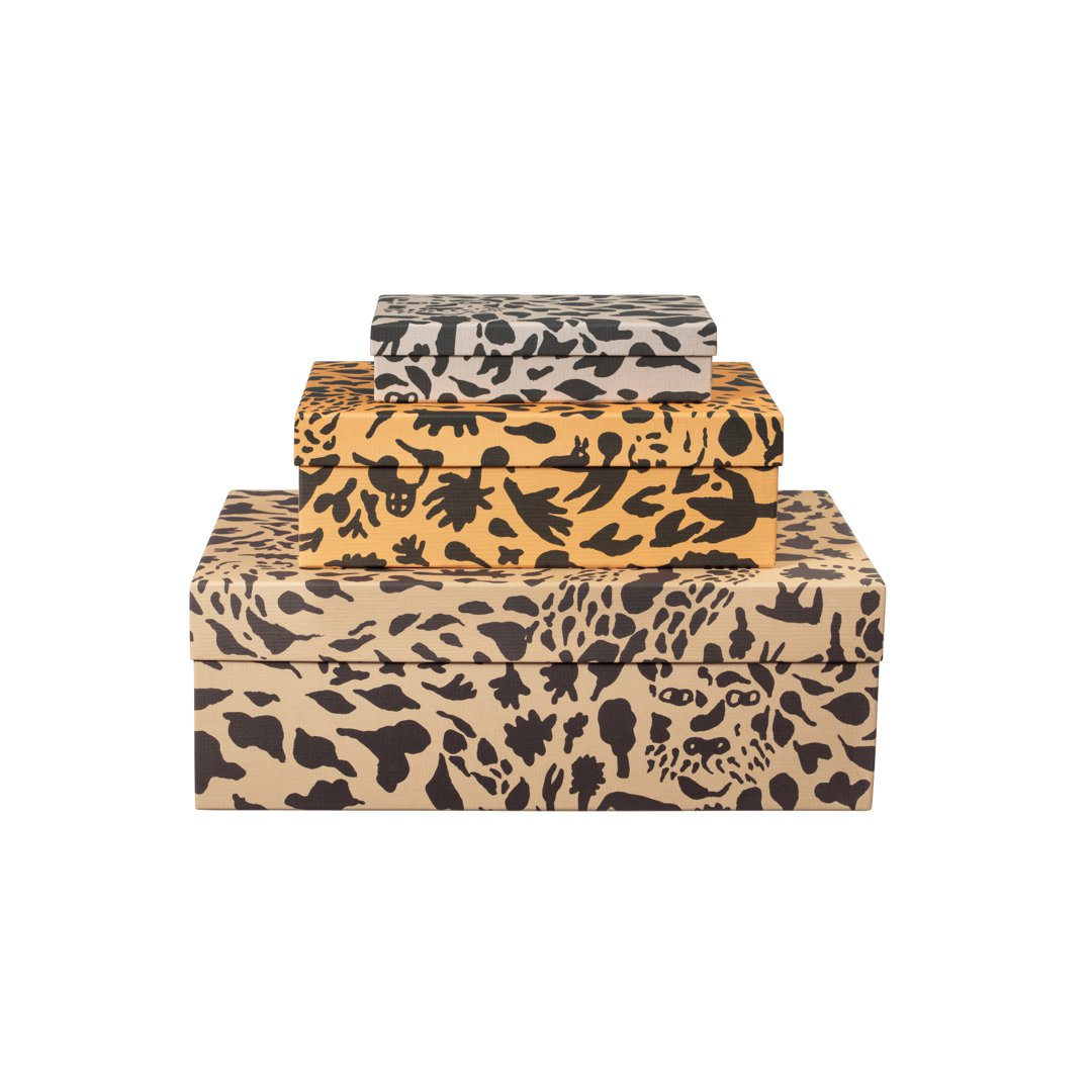 Image of iittala Oiva Toikka geymsluöskjur 3 í setti