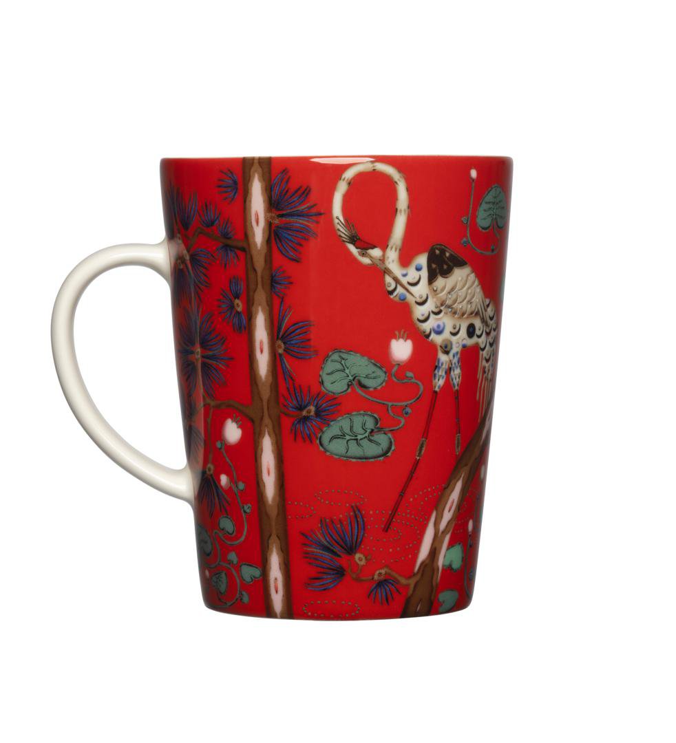 iittala TAIKA krús 0,4ltr 15 ára afmælisútgáfa red