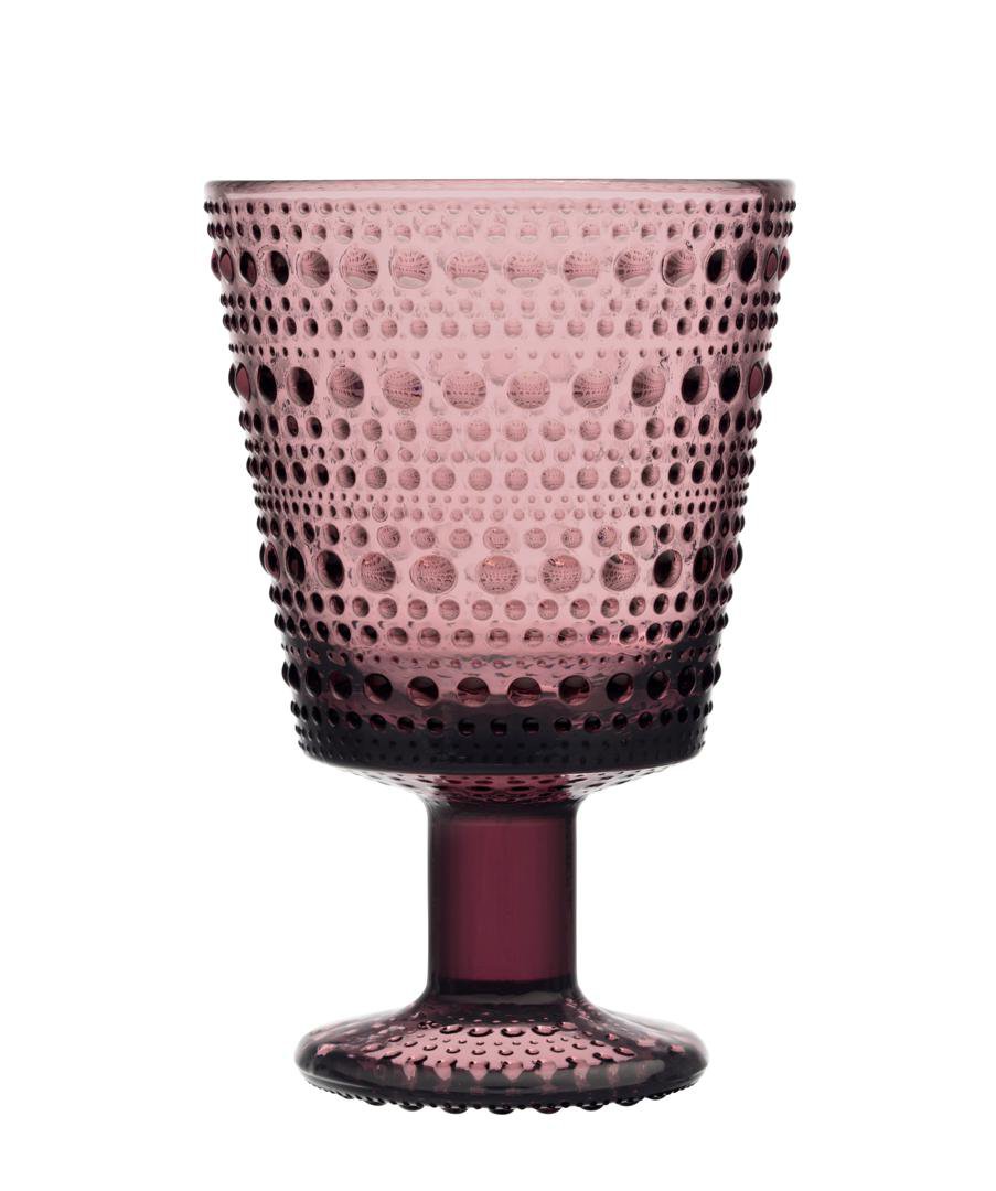 Image of iittala Kastehelmi glas á fæti 26cl 2stk