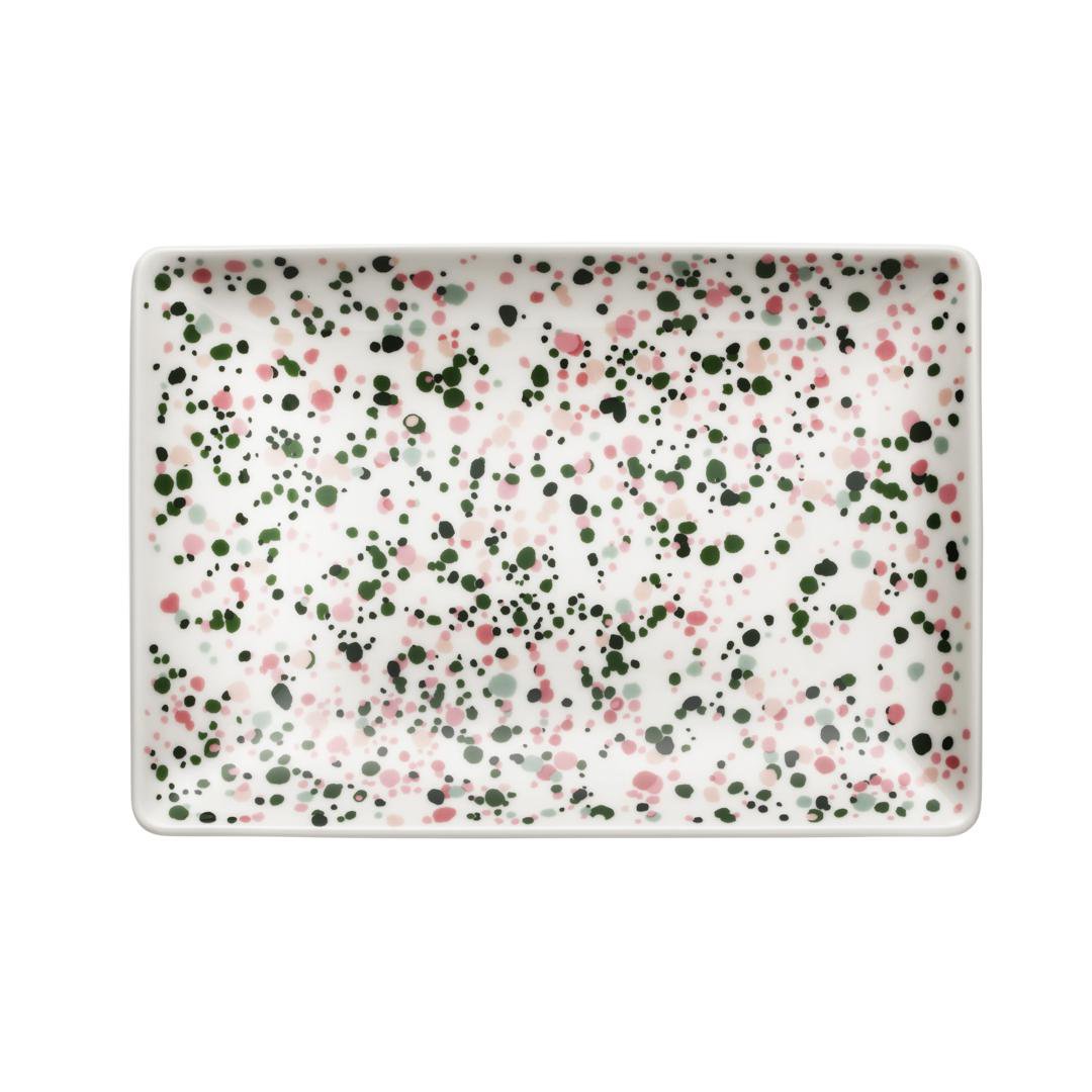 iittala OIVA TOIKKA Helle diskur 15x21cm pink-green