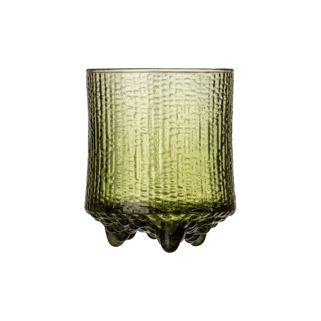 Image of iittala ULTIMA THULE glas 20cl 2stk green Finnish sand
