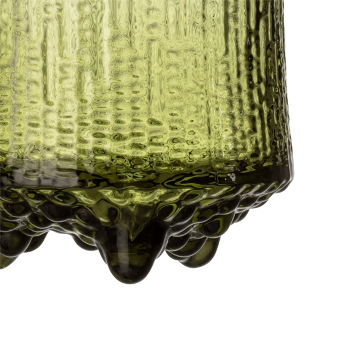 Image of iittala ULTIMA THULE glas 20cl 2stk green Finnish sand