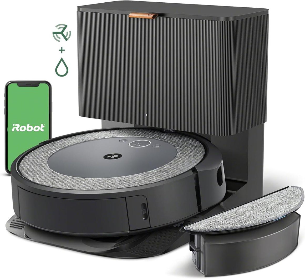 Image of iRobot Roomba Combo Ryksuguvélmenni m. stöð