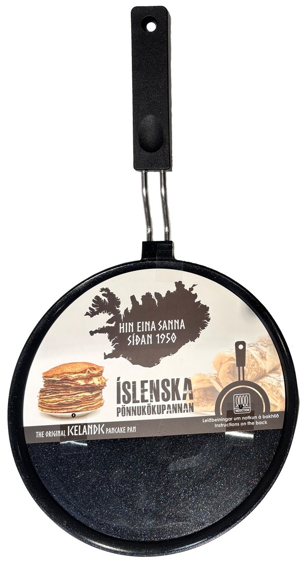 Islenskt Pönnukökupanna Keramik