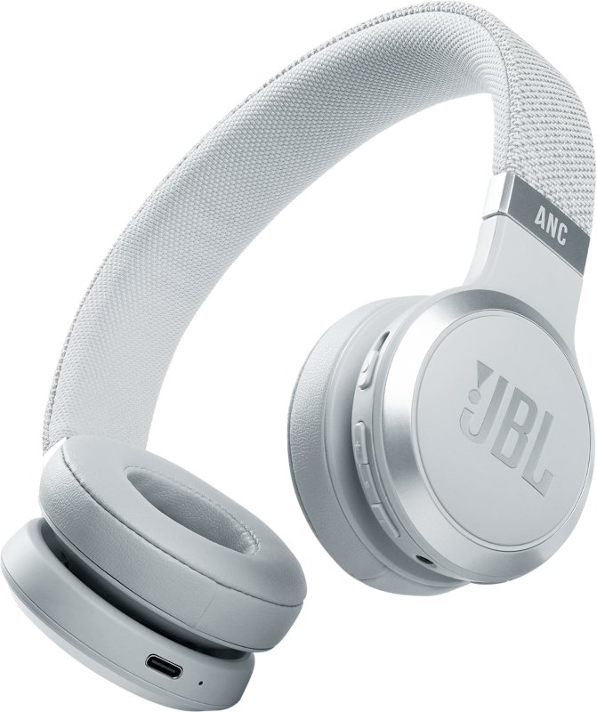Image of JBL NC þráðlaus heyrnartól Live460NC - Hvít