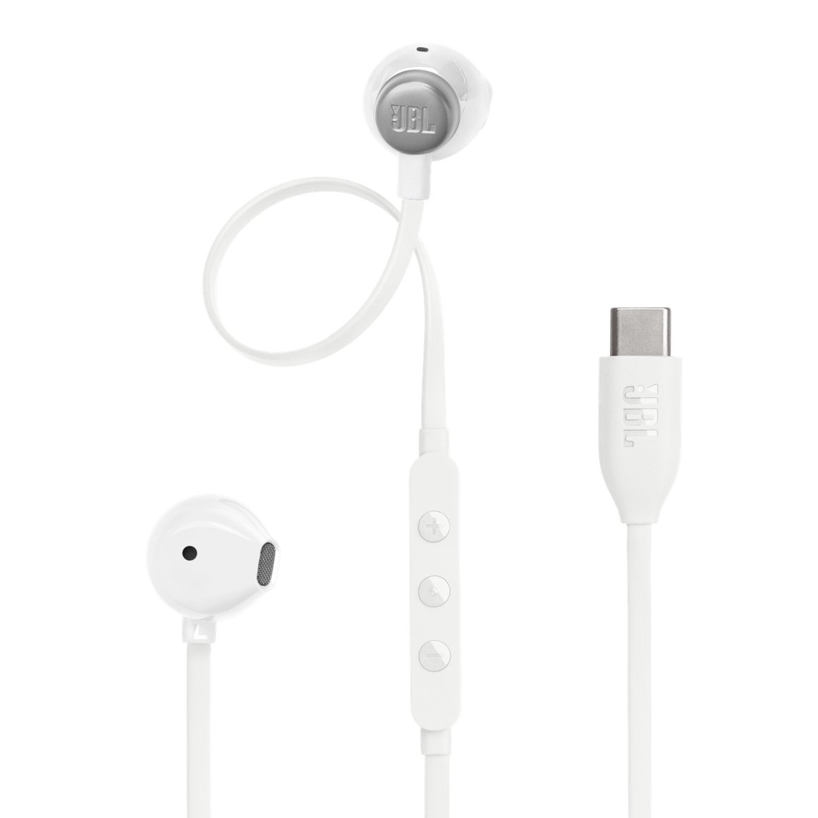 Image of JBL Heyrnartól Tappar USB-C Hvítir