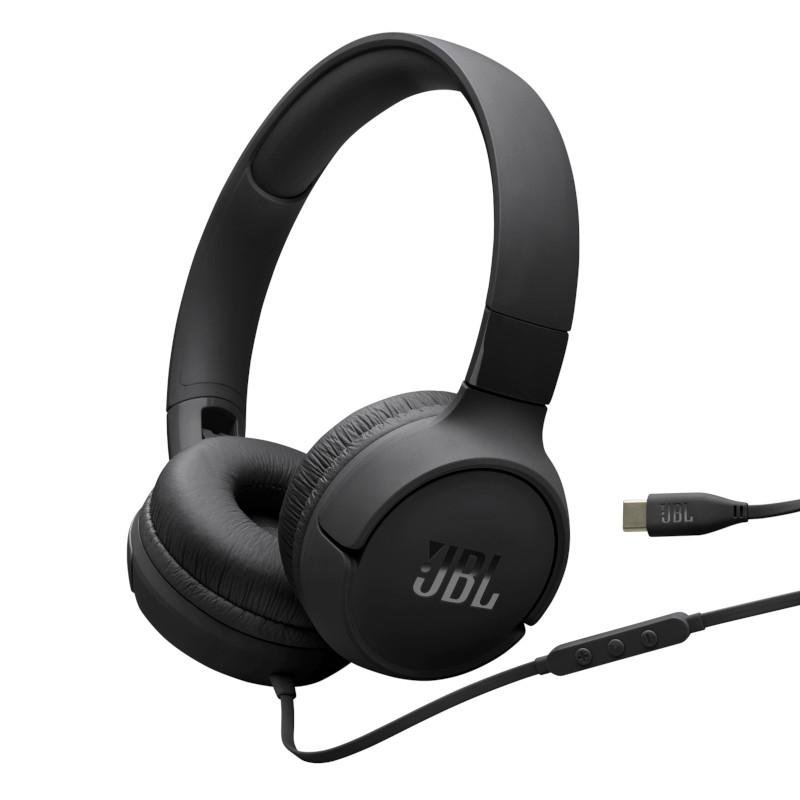 JBL Heyrnartól Svört USB-C m.Mic