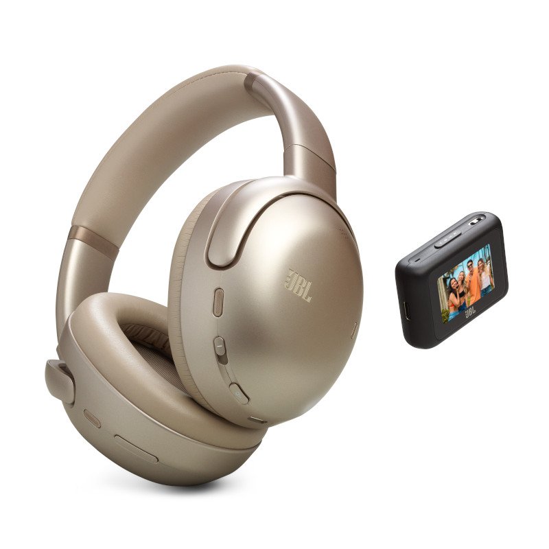 Image of JBL NC Heyrnartól Bluetooth Aviator - Mocca