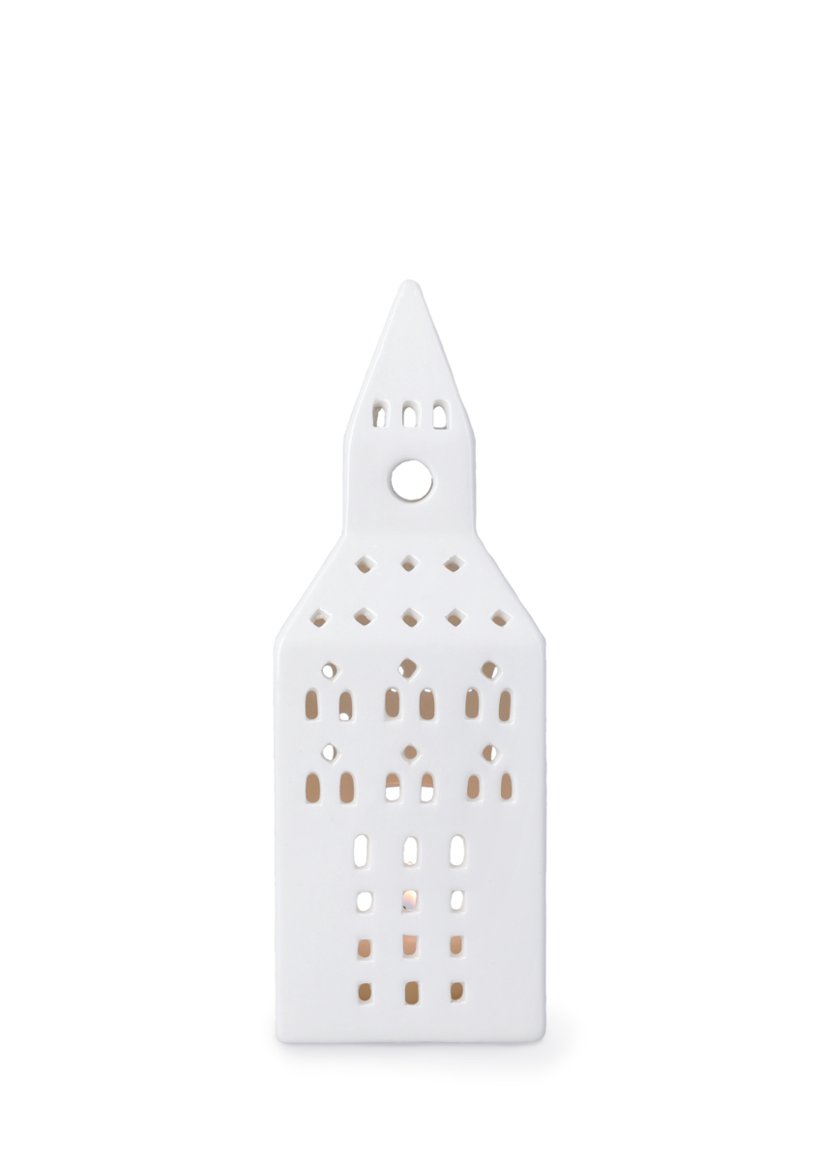 Kahler Urbania Kertahús 20cm hvítt