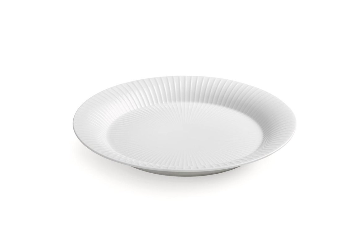 Image of Kahler Hammershoi Diskur 22cm hvítur