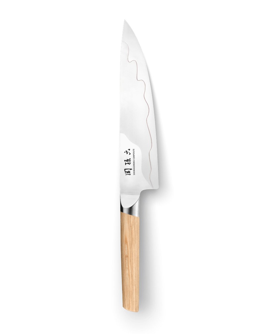 Image of Kai Seki Magoroku Composite kokkahnífur 8" (20 cm) Sérpöntunarvara