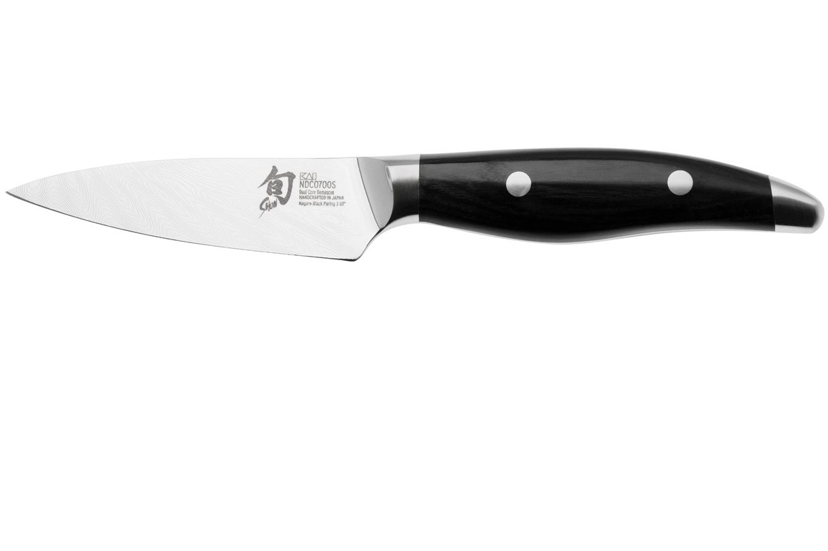 Image of Kai Shun Nagare Black skurðhnífur 3.5“ (9 cm) Sérpöntunarvara