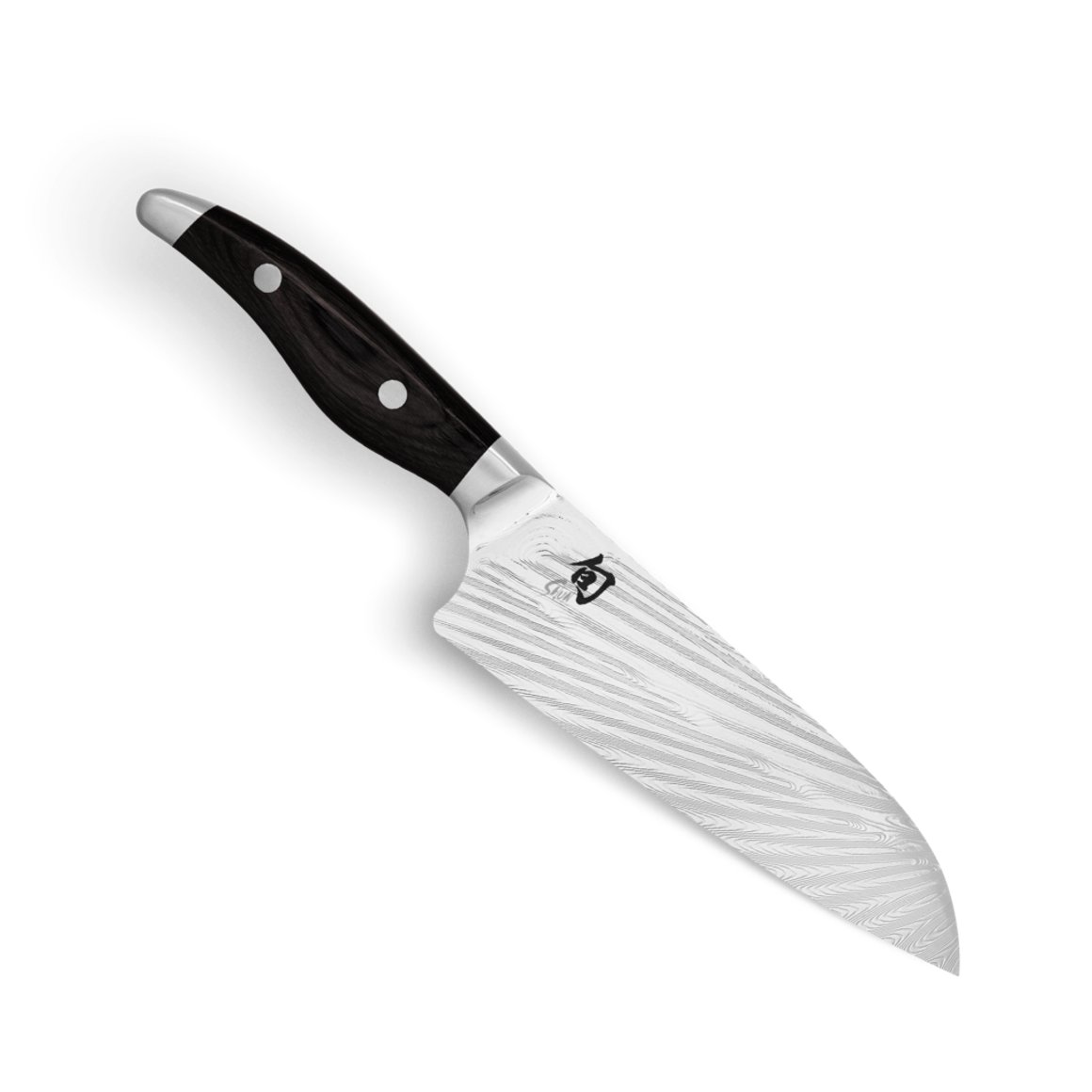Image of Kai Shun Nagare Black santoku 7“ (18 cm) Sérpöntunarvara
