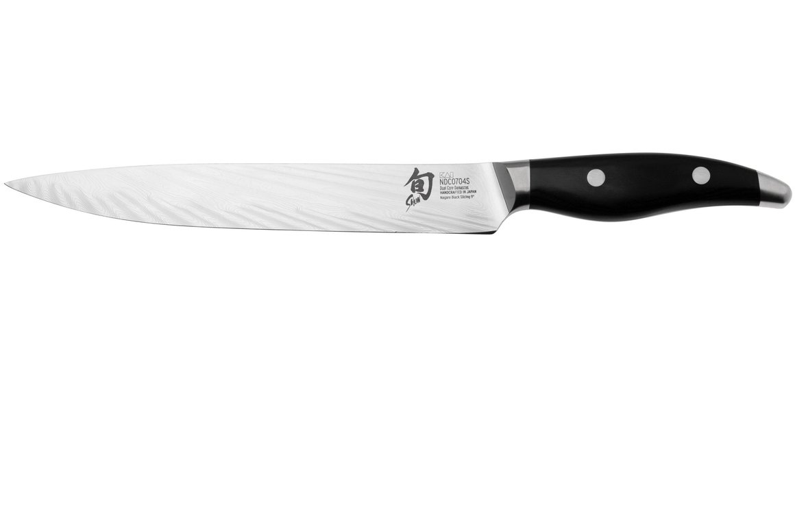 Image of Kai Shun Nagare Black skurðarhnífur 9“ (23 cm) Sérpöntunarvara