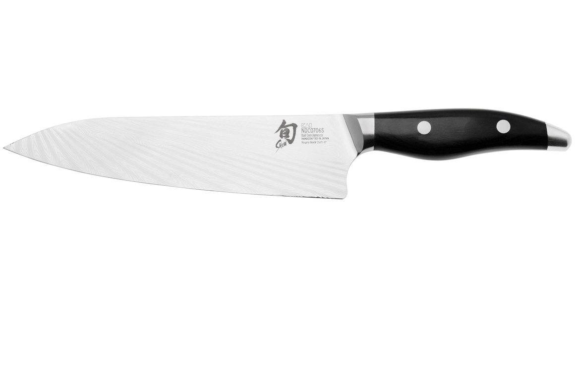 Image of Kai Shun Nagare Black kokkahnífur 8“ (20 cm) Sérpöntunarvara