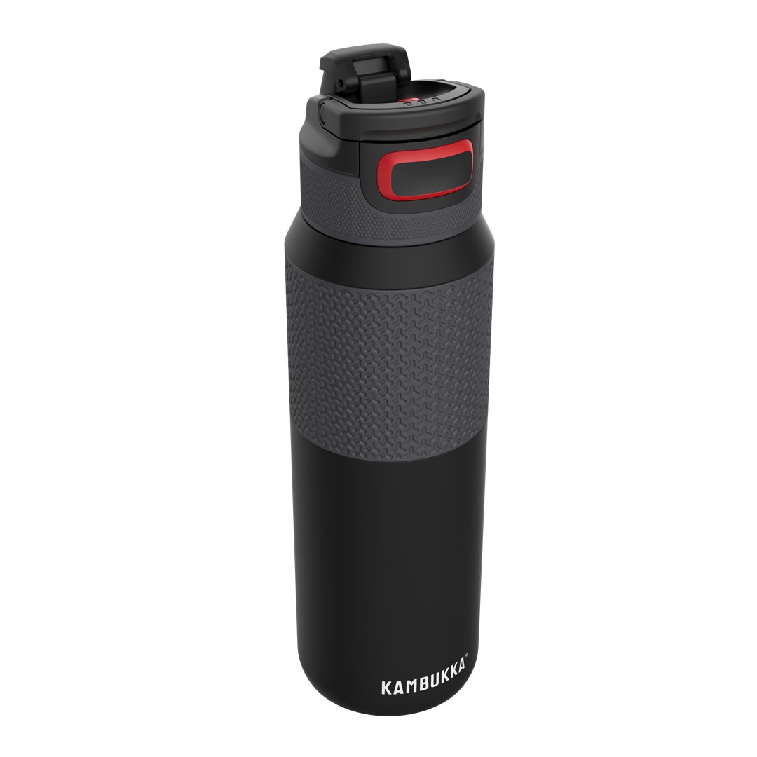 Kambukka Elton stálbrúsi 1000ml Nightfall m/ sílikon gripi