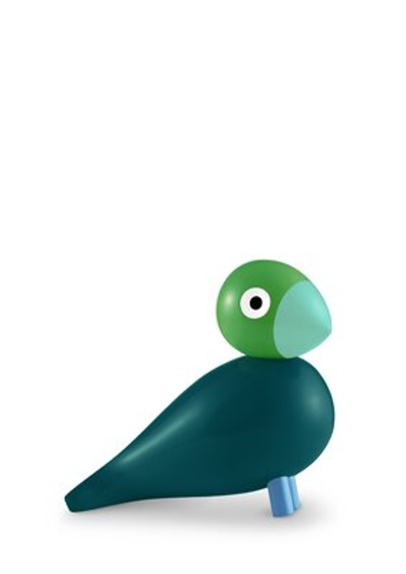 Image of Kay Bojesen Fugl ársins 2026 Birk Dökk Grænn