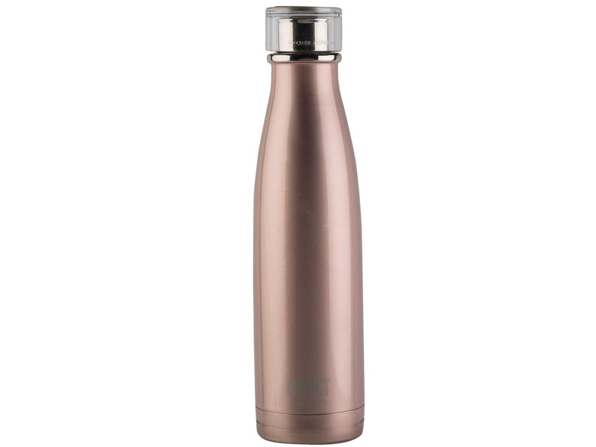 Image of KitchenCraft Built flaska stál 480ml rose gold