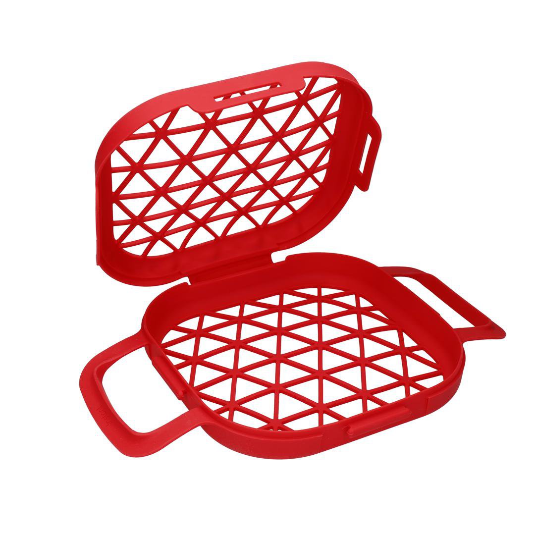 Kitchencraft silicon form fyrir airfryer red