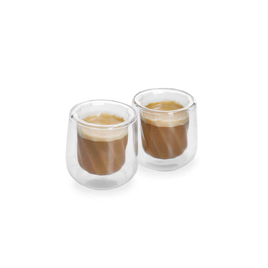Image of KitchenCraft La Cafetiére kaffiglas 2stk tvöfalt gler