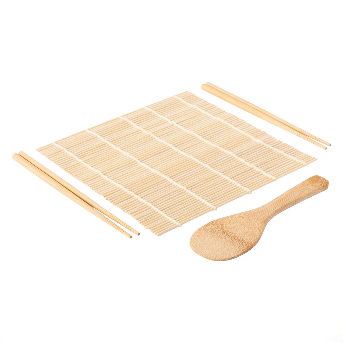 Image of KitchenCraft Sushi gerðar sett bambus