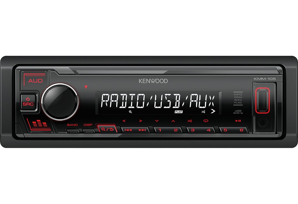 Kenwood 4x50w Bíltæki án CD