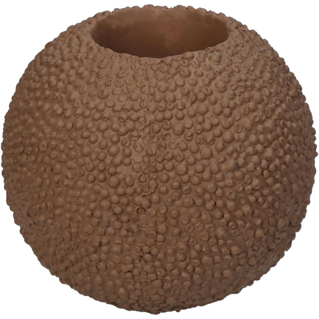 Kersten Kertastjaki kúla leir ö10cm h:10cm brown