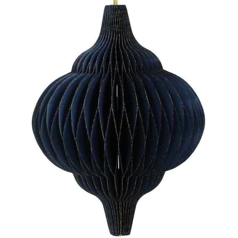 Image of Kersten Skraut 25cm upphengi úr pappa blue