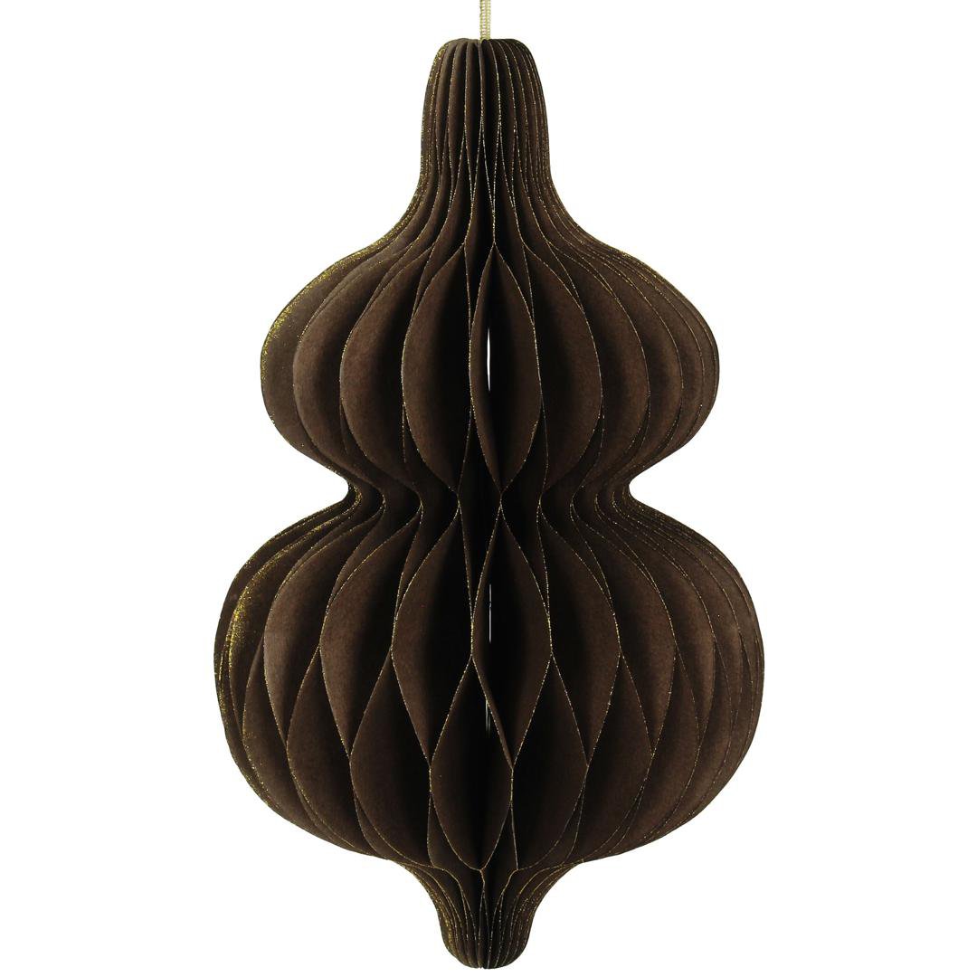 Kersten Skraut 30cm upphengi úr pappa brown
