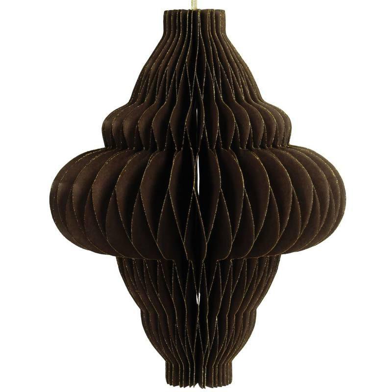 Image of Kersten Skraut 25cm upphengi úr pappa brown